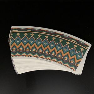 Gobelet en papier personnalisé avec logo, double face, revêtement PE imperméable, pour la fabrication de matériaux alimentaires, impression offset pour café, nouilles, salades - Product Image 2