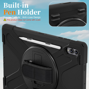 Funda de Silicona Antigolpes para Samsung <span class=keywords><strong>Galaxy</strong></span> <span class=keywords><strong>Tab</strong></span> S11 <span class=keywords><strong>Ultra</strong></span> S10 Plus A9 Plus S9 <span class=keywords><strong>S8</strong></span> S7, Funda Protectora para Tablet con Cobertura Total - Product Image 4