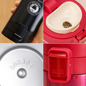 แก้วน้ำสแตนเลสสุญญากาศสองชั้นแบบพกพา ทนทาน สำหรับกาแฟ - Product Image 6