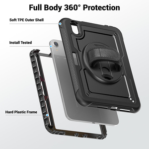 Coque hybride robuste en TPU et PC pour <span class=keywords><strong>iPad</strong></span> <span class=keywords><strong>Mini</strong></span> 6 et <span class=keywords><strong>mini</strong></span> 7 <span class=keywords><strong>iPad</strong></span> Tablet Smart Slim Pencil Cover - Product Image 2