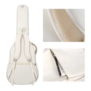 Bolsa de guitarra personalizada de 38/39/40/41 pulgadas, Oxford funda impermeable de guitarra acústica, funda de guitarra clásica acolchada de espuma suave