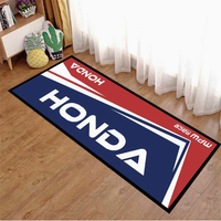 Tapis d'entretien automobile en nylon imprimé personnalisé de qualité supérieure, antidérapant, résistant aux taches, réversible, fin, spécifique à la voiture