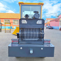 Mini tombereau de chantier chinois de 1 tonne, 3 tonnes, 5 tonnes, tombereau hydraulique tout-terrain à roues pour la vente