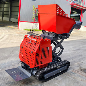 Ücretsiz kargo küçük paletli damperli yükleyici Mini damper KOOP dizel motor ile vinç ön yükleyici ev kullanımı - Product Image 2