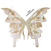 Nouvel accessoire dorsal pour costume de cosplay COS de fête d'Halloween transfrontalier : Ailes d'elfe abstraites et papillon, superbes