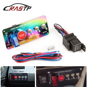 Interruptor de Encendido para Auto RASTP, Combinado, 150mm, Fibra de Carbono Arcoíris, Solo para Uso en Carreras - Product Image 4
