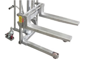 Prodotti certificati da gigante con capacità di 100kg in 304 inossidabile Stacker per Pallet elettrico manuale - Product Image 5
