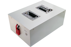 Batterie au lithium-fer 24V 90Ah 25kg 24 mois 90A de décharge Indicateur SOC RS485 Couleur blanche - Product Image 2