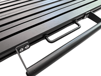 Plateau coulissant universel robuste en aluminium pour benne de pick-up, capacité de charge 500 kg, revêtement poudré