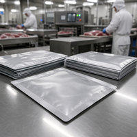 Sacs sous vide en aluminium de qualité supérieure pour l'emballage des aliments pour animaux de compagnie, haute barrière anti-odeurs, fourniture d'usine