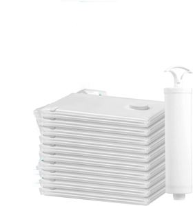 Bolsa de Almacenamiento al Vacío Ahorradora de Espacio para Sala de Estar, Impermeable y Ecológica, para Guardar Ropa Familiar, Ropa de Cama y Viajes - Product Image 1