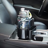 Porte-gobelet de voiture 2-en-1 Support de téléphone Porte-bouteille multifonction pour l'intérieur de la voiture Accessoires pour le café et l'eau Autres