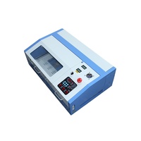 Máquina de grabado láser co2 Mini, 40w/50w, 30x20mm, precios con negro/blanco/azul/color para manualidades DIY