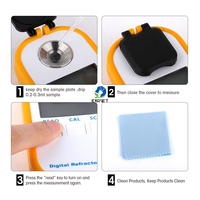 EUR VET Good Price Veterinary Equipment Handheld Digital Refractometer Sugar Tester for Dog cat