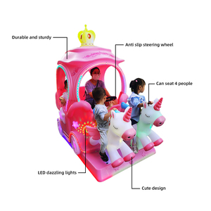 Parco stalla Business per bambini auto giocattolo elettrica giocattolo auto giocattolo giocattolo giocattolo principessa carrello 24v paraurti auto con luci colorate - Product Image 2