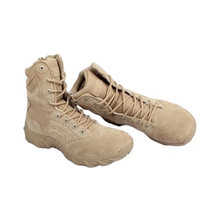 China XinXing <strong>Tactical</strong> Khaki Suede Leather Security Desert <strong>Tactical</strong> <strong>Boot</strong> Desert <strong>Boots</strong> - Product Image 1