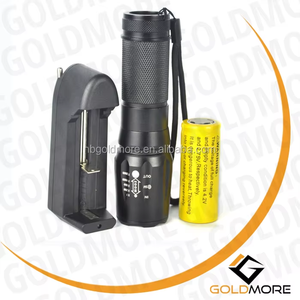 Goldmore1 <span class=keywords><strong>Zoom</strong></span> di động dẫn đèn pin công suất cao 10W Hợp kim nhôm cắm trại ngọn đuốc không thấm nước IP65 đánh giá 1000 Lumens Đèn Lồng - Product Image 6