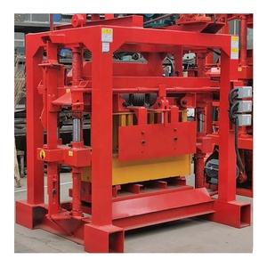 Zement-Verbundsteinmaschine PLC HongFa QTJ4-40B Pflasterstein-Formungsgerät 220V/380V - Product Image 3