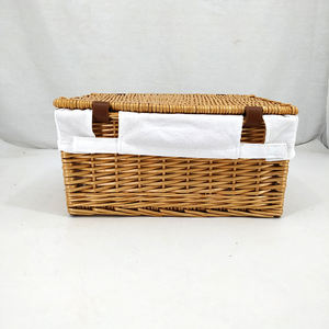 Cestini portaoggetti in rattan per bambini in vimini di salice fatti a mano ecologici caldi con manico - Product Image 6