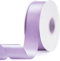 OKAY Fabrik 1-1/2" X 100 Yards Einseitiges Satinband 100% Polyester Stoff Hohe Reißfestigkeit Azo-frei Cadmium-frei für Geschenke