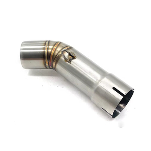 Pour Yamaha FZ8 FZ8N FZ8S F Z8 S FZ8N YZF-FZ8 FZ800 <span class=keywords><strong>Fazer</strong></span> 2010 - 2015 <span class=keywords><strong>Moto</strong></span> Échappement Échappement Intermédiaire 51mm - Product Image 6