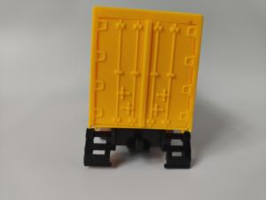 Camión de Contenedores de Aleación a Escala 1:42 Personalizado, Camión de Juguete de Metal Fundido a Presión con Función de Retroceso para Niños - Product Image 5