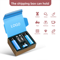 E-Commerce Reciclable E-Flute Cartón Caja de embalaje de cartón Mailer Ropa corrugada Correo Cremallera Lágrima Cajas de envío personalizadas