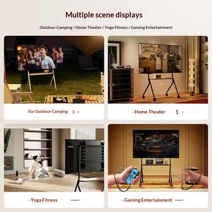 Soporte Móvil para <span class=keywords><strong>TV</strong></span> RedmiA32/43/50 de 55/<span class=keywords><strong>65</strong></span>/75 Pulgadas, <span class=keywords><strong>120Hz</strong></span>, Vertical, Deslizante, para 1080p - Product Image 2