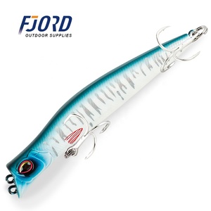 Hunthouse — appât flottant en plastique pour la pêche, leurre pour attraper des poissons, matériel pour pêcher des ménés, yeux en 3D, 100mm, 11g, nouveau - Product Image 6