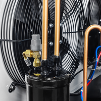 Invotech Baru 220V/380V Kompresor Scroll Hermetik Otomatis untuk AC, Suku Cadang Pompa Panas Laris Manis