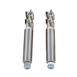 Broca de enrutador Dehuai, fresa en bruto de carburo de tungsteno personalizada, venta al por mayor, 1 + 1 2 + 2 3 + 3, fresa PCD para carpintería - Product Image 6