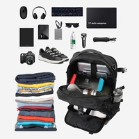 Sac à dos de loisirs et d'affaires personnalisé, de haute qualité, durable, écologique, imperméable, avec fermeture éclair et port USB, idéal pour la vente en gros