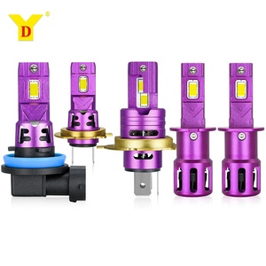 Yd V25 Chất Lượng Cao 12V Không Dây LED Đèn Pha Bóng Đèn 3570 Chip Nhà Máy Trực Tiếp H7/H1/H3/H4/9005 Ánh Sáng Mới Xe Sương Mù Ánh Sáng 60W <span class=keywords><strong>1</strong></span> Năm - Product Image 1