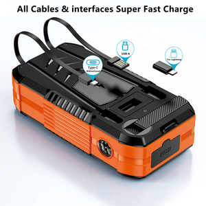 Chargeur rapide 50000mah chargeur de banque d'énergie solaire Qi2 sans fil Dynamo <span class=keywords><strong>Powerbank</strong></span> <span class=keywords><strong>220v</strong></span> - Product Image 5