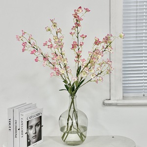 ยาซุโนบุ ลิลลี่ ออฟ เดอะ แวลลีย์ ดอกไม้ประดิษฐ์ ผ้าไหม สีชมพู สีขาว ก้านเดี่ยว ตกแต่งบ้าน งานแต่งงาน - Product Image 2
