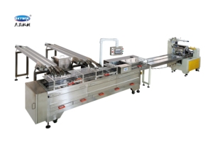 2025 Offre Spéciale une couleur deux voies <span class=keywords><strong>sandwich</strong></span> Biscuit Machine avec flux Machine à emballer pour Biscuit Plant <span class=keywords><strong>prix</strong></span> - Product Image 2