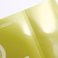 Paquet d'échantillon de matériaux recyclés de forme spéciale personnalisée Soins de la peau Crème pour le visage Sachet liquide d'échantillon de cosmétiques pour liquide pour le visage