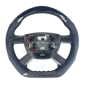 Para <span class=keywords><strong>Ford</strong></span> <span class=keywords><strong>Focus</strong></span> <span class=keywords><strong>MK2</strong></span> 2006 2007 2008 2009 <span class=keywords><strong>volante</strong></span> pantalla LED cuero de fibra de carbono - Product Image 6