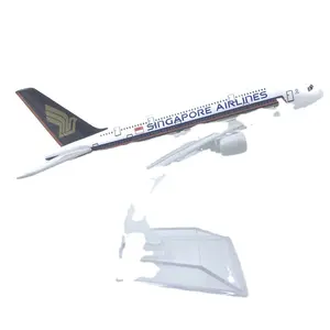 16 सेमी सिंगापुर एयरलाइंस एयरबस ए380 एयरप्लेन मॉडल प्लेन मॉडल एयरक्राफ्ट डाइकास्ट मेटल 1/400 स्केल प्लेन कलेक्शन उपहार