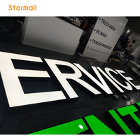 Letrero personalizado con letras en 3D, letrero de negocios, letrero Led para escaparate, canal para exteriores, tienda de letras, empresa de publicidad IP67