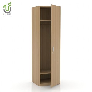 IULTRA Meuble de rangement industriel moderne en MDF et acier, verrouillable et mobile, <span class=keywords><strong>avec</strong></span> deux portes et étagères, idéal pour les bureaux et les écoles - Product Image 6