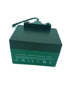 Kemasan baterai troli Golf LiFePO4 12V 22Ah isi ulang baterai Lithium Ion penting untuk Kereta Golf