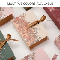 Boîte Cadeau en Carton en Gros pour Mariage - Emballage de Faveur de Mariage Direct avec Doublure en Éponge, Carton Ivoire Pliable