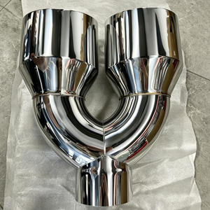 ท่อไอเสียสแตนเลส 304 แบบ Y สำหรับรถบรรทุก ขนาด 5-6 5-8 นิ้ว สำหรับดัดแ<span class=keywords><strong>ป</strong></span>ลง - Product Image 5