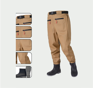 <span class=keywords><strong>Pantalon</strong></span> de pêche YL6006 en PVC imperméable, respirant et antidérapant, haute qualité, vente en gros - Product Image 3