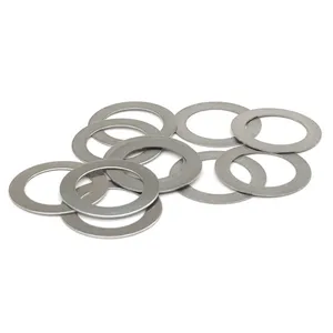 Factory Custom M2~M40 Thickness 0.1 0.2 0.3 0.5mm Thin Flat Washer High Precision Adjustment Gasket Din988 Shim Washer