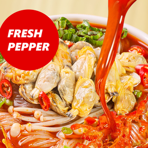 Venta al por mayor de fideos instantáneos de hebra <span class=keywords><strong>fina</strong></span> delicioso ajo palourdes almeja elaboración de cerveza barril fideos instantáneos envasados - Product Image 6