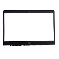 HK-HHT Coque Inférieure d'Ordinateur Portable pour HP EliteBook 840 G5 G6, Coque Arrière de l'Écran LCD en Argent