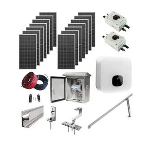 Paneles solares Suncell, 10 kw, sistema Solar todo en uno, 6kw, en red, venta al por mayor