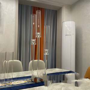 Porte-bougie en métal de qualité supérieure pour décoration de centre de table de mariage - Product Image 6